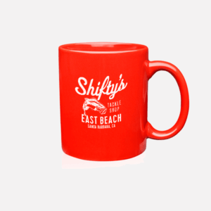 Shiftys Tackle Shop Coffee Mug by Chris Shiflett