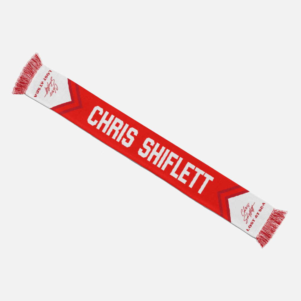 Football Scarf by Chris Shiflett