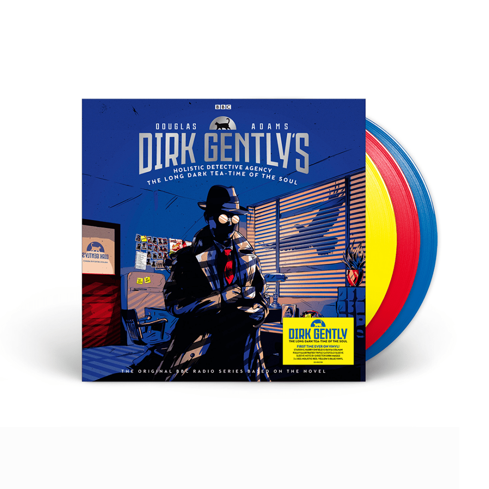 The Long Dark Tea-Time of the Soul 3LP Triple Heavyweight Vinyl by Douglas Adam's Dirk Gently