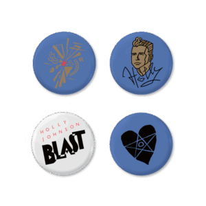Blast Badge Set (Pack of Four) - Holly Johnson