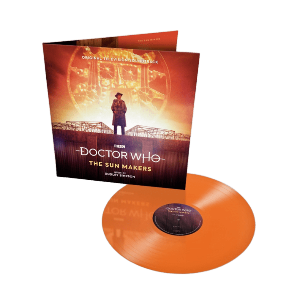 The Sun Makers Orange Vinyl by Doctor Who