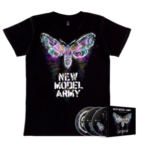 Sinfonia Ltd. 2CD+DVD Mediabook + Women's T-Shirt - New Model Army