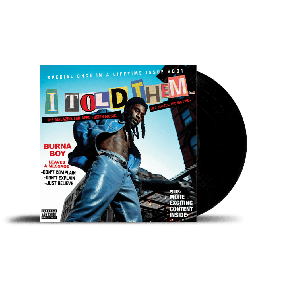I Told Them… Vinyl by Burna Boy