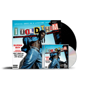 I Told Them… Vinyl + CD - Burna Boy