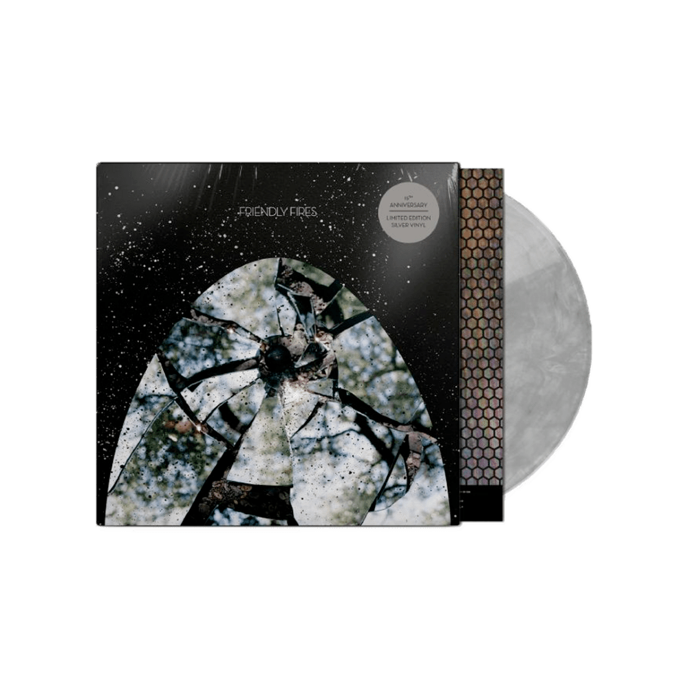 Friendly Fires 15th Anniversary Edition Silver Vinyl by Friendly Fires