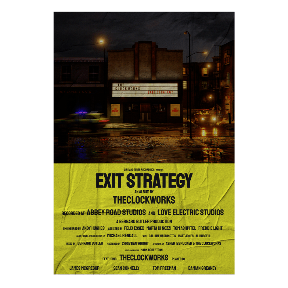 Exit Strategy Poster by The Clockworks