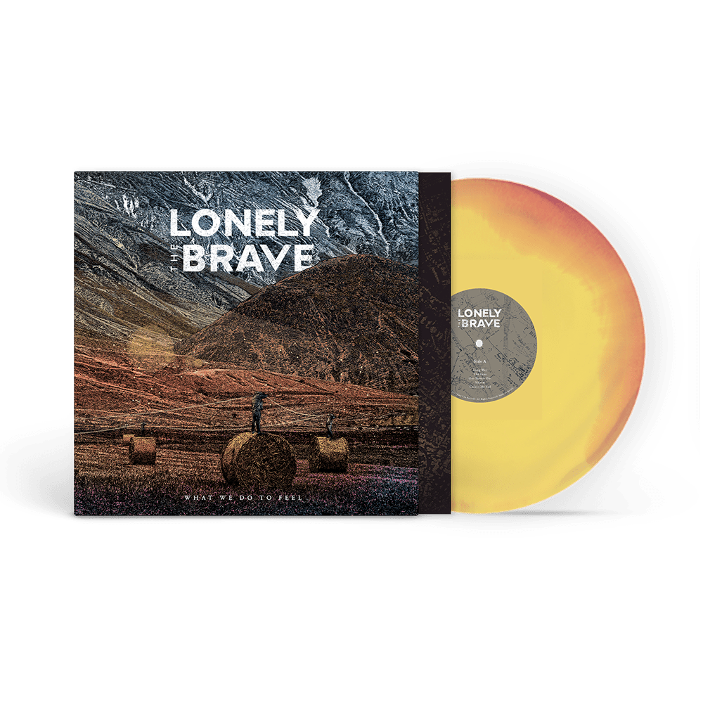 What We Do To Feel Opaque Yellow/Purple Vinyl by Lonely The Brave