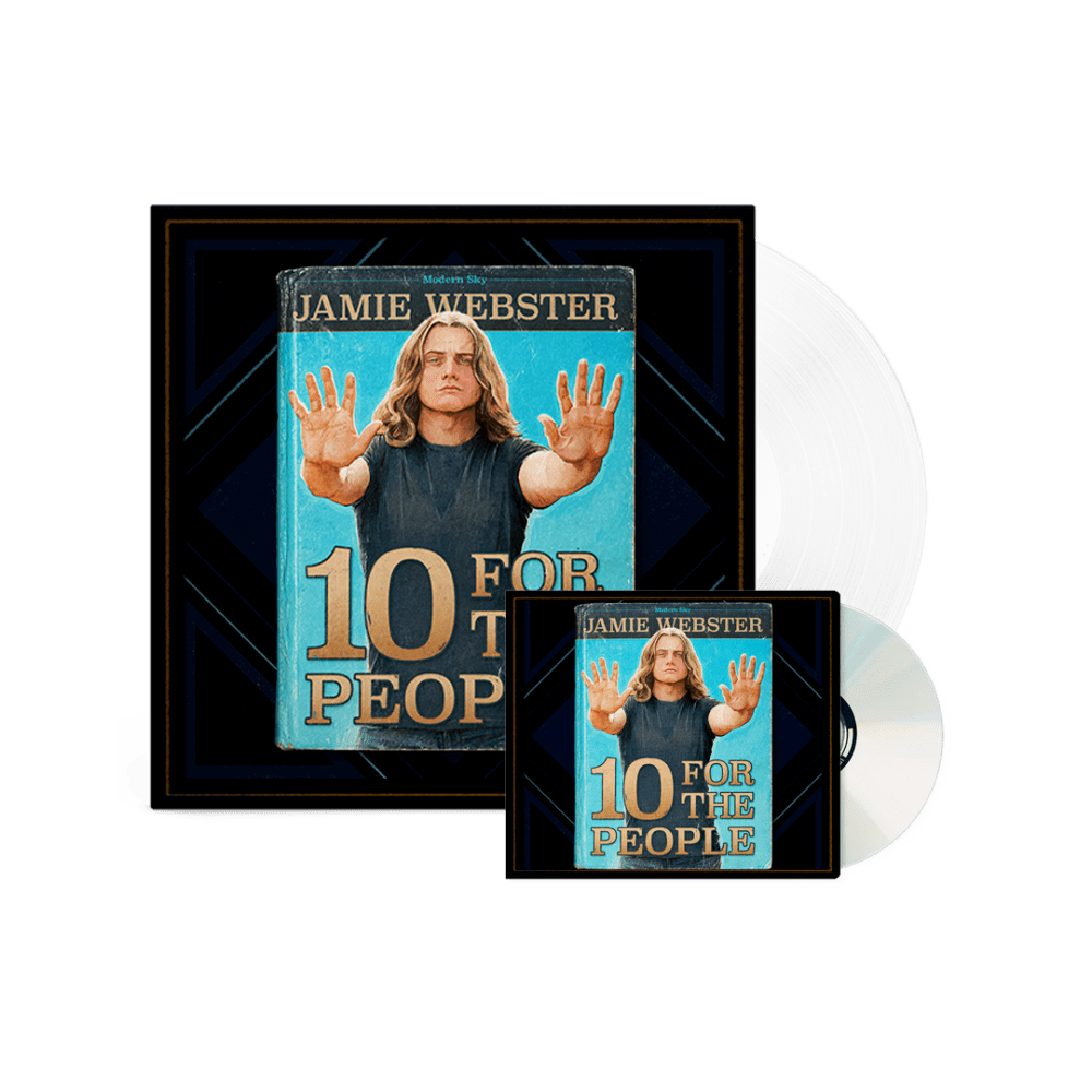 10 For The People White Transparent Vinyl + CD by Jamie Webster