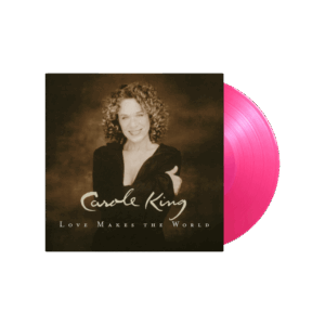 Loves Makes The World Pink Heavyweight Vinyl by Carole King