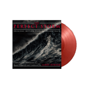 Perfect Storm Red & Black Marbled Double Heavyweight Vinyl by James Horner