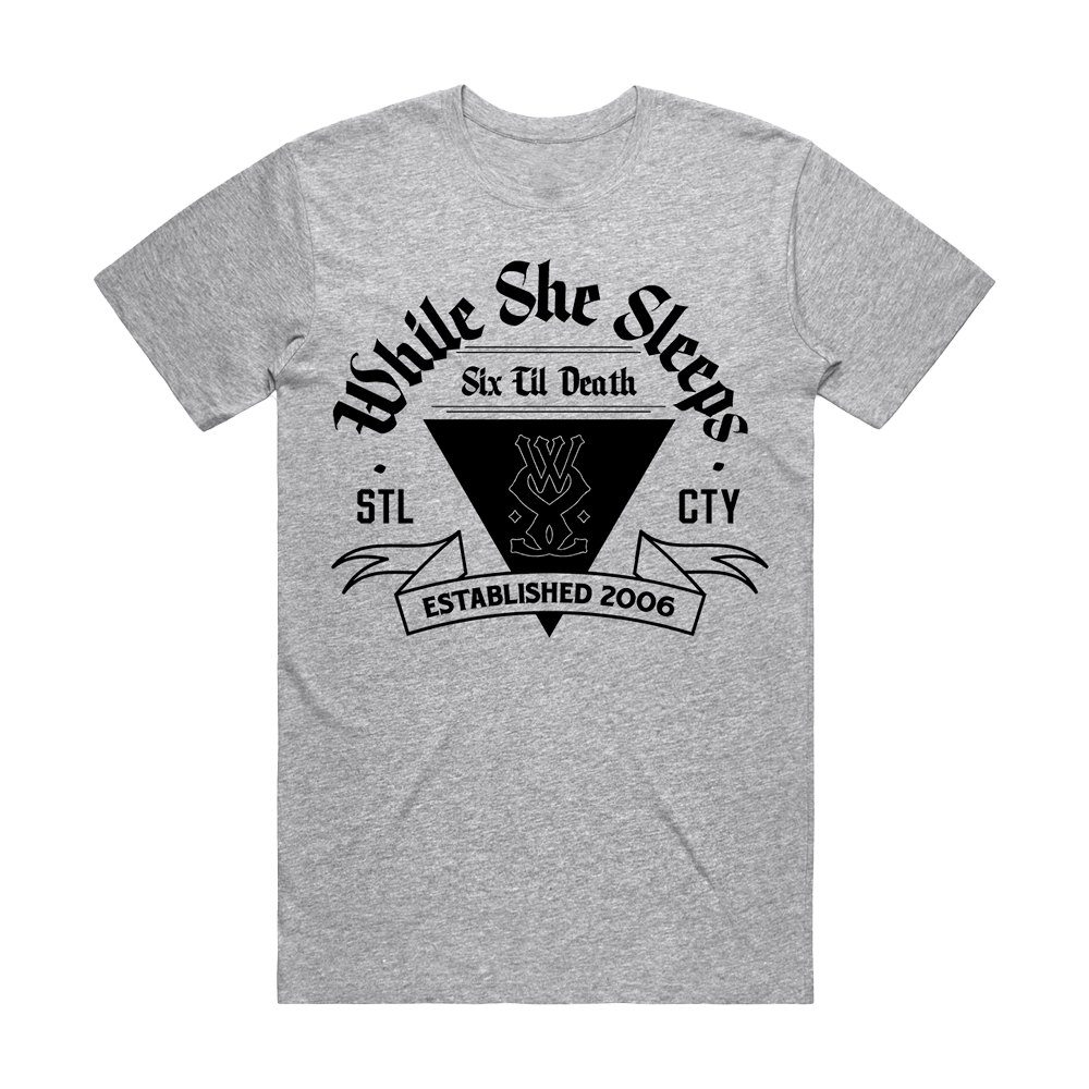 Six Til Death T-Shirt by While She Sleeps