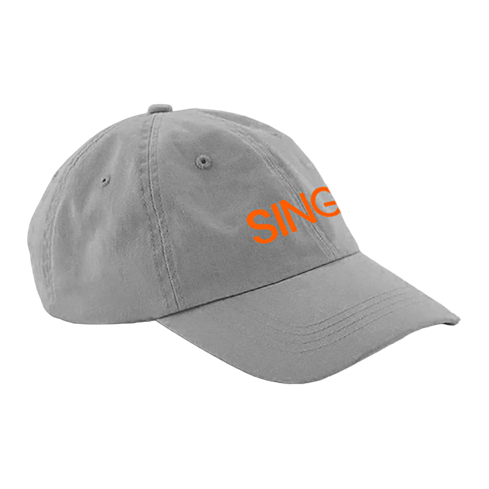 'Sing' Cap - Light Grey by Travis