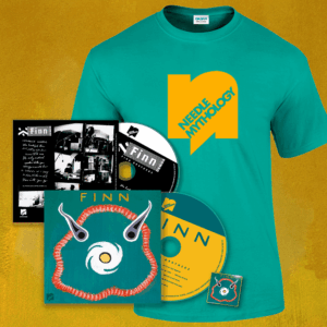 Finn Deluxe CD + Jade Dome Needle Mythology T-Shirt + Free Enamel Badge - The Finn Brothers