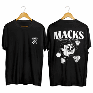 Demo Club Black Tee - Mackenzy Mackay