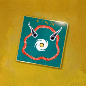 Finn Deluxe Enamel Badge - The Finn Brothers