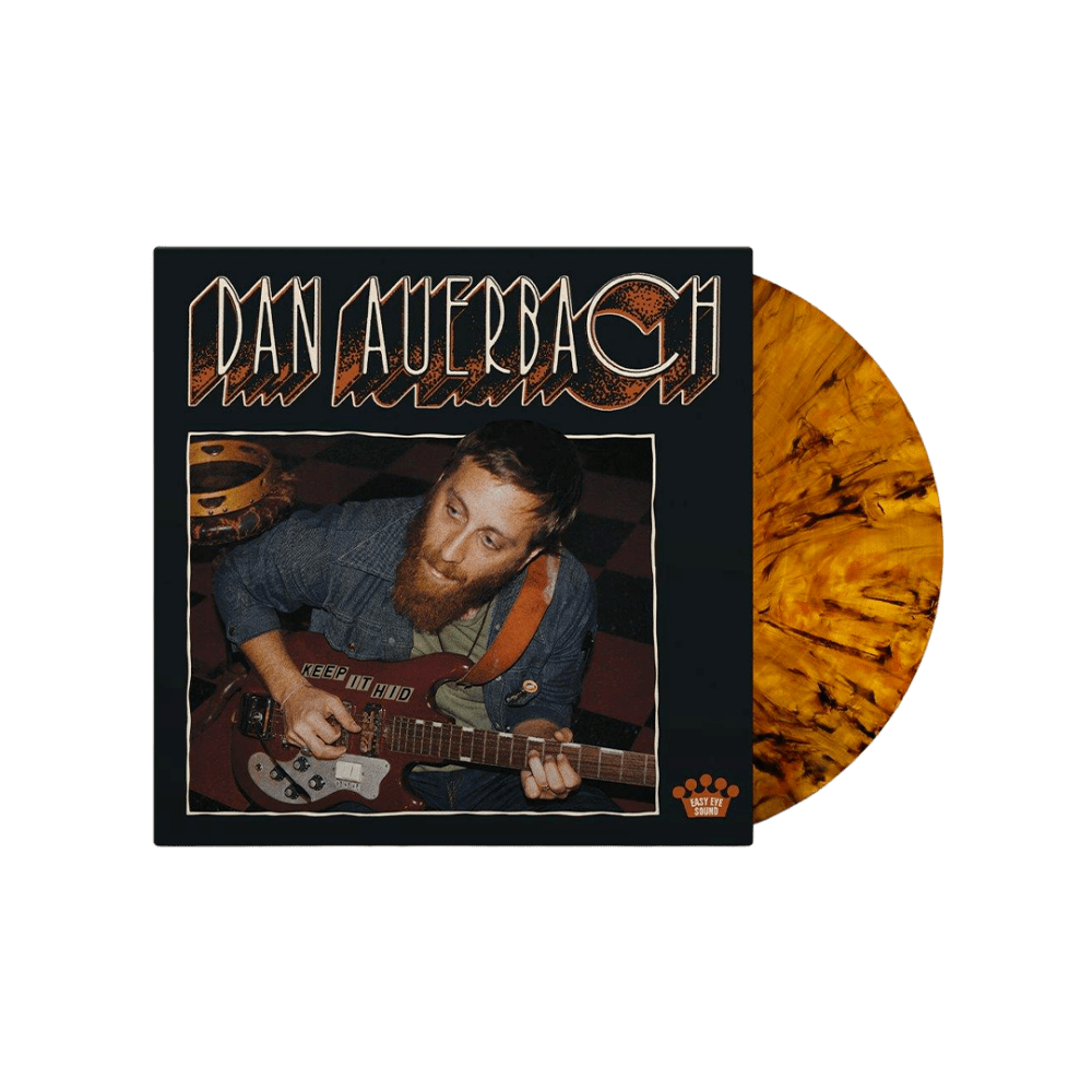 Keep It Hid Black & Orange Marbled Vinyl by Dan Auerbach