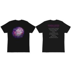 New Gold Dream - Live From Paisley Abbey Black T-Shirt - Simple Minds