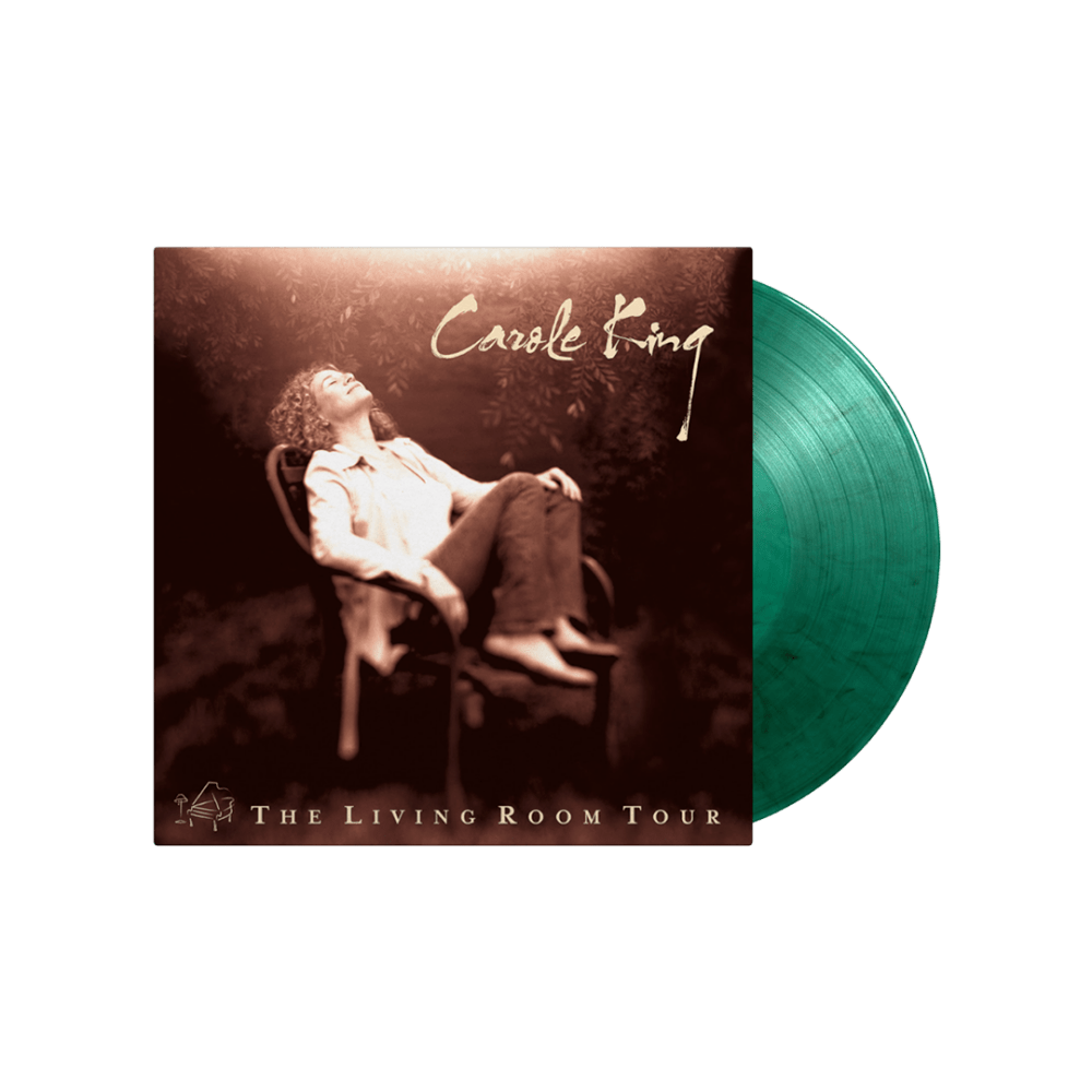 Living Room Tour Green Marbled Double Heavyweight Vinyl by Carole King