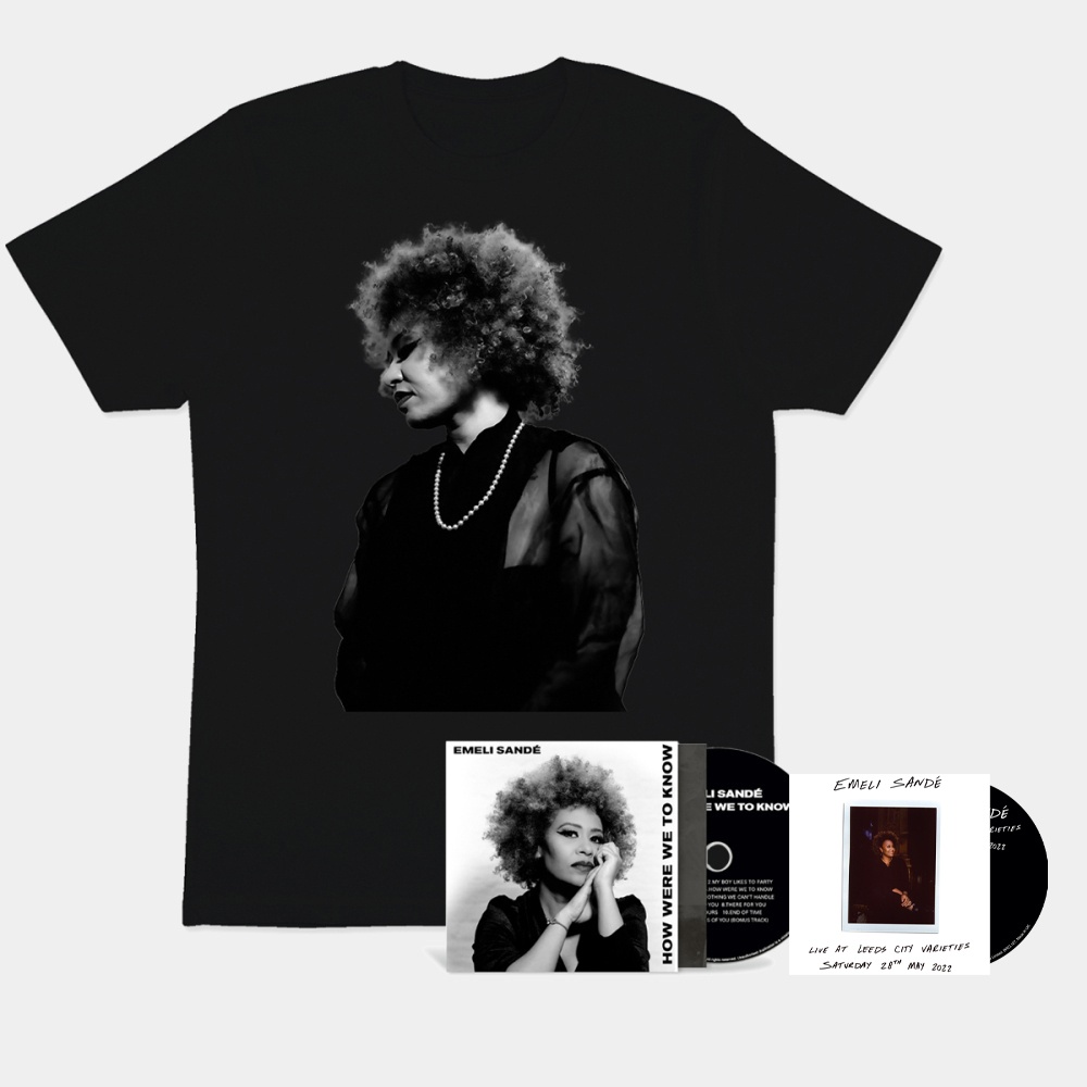 How Were We To Know CD + Black T-Shirt [Inc Signed Bonus 'Live At Leeds' CD] by Emeli Sande