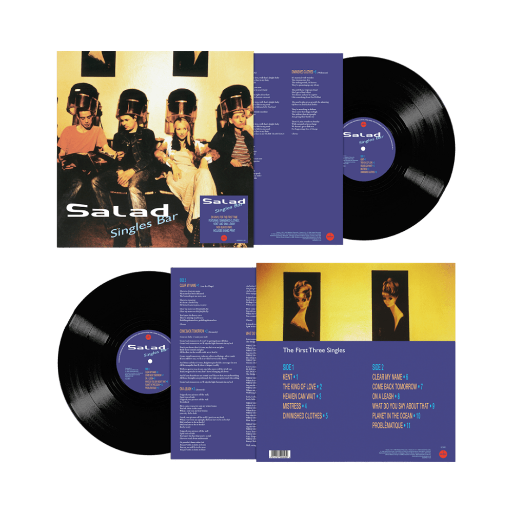 Singles Bar Signed Heavyweight Vinyl by Salad