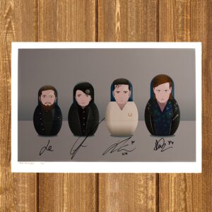 The Amazons Limited Edition Signed Fine Art Print by Music V Cancer