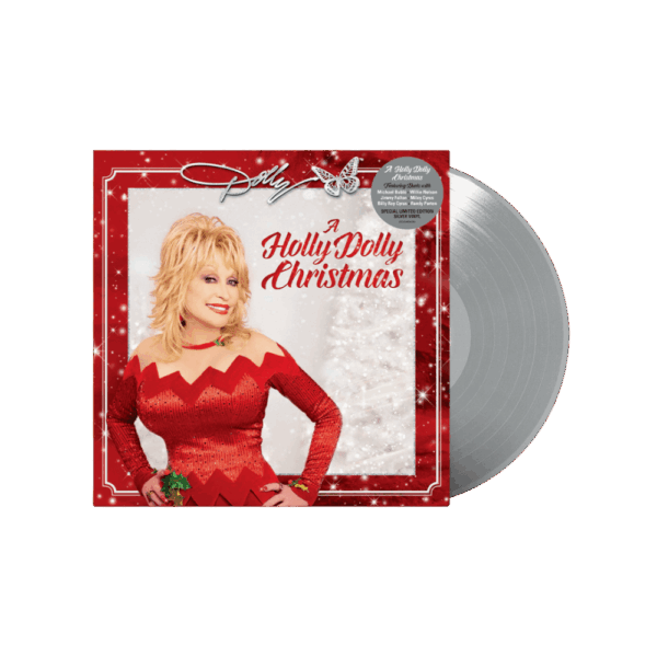 A Holly Dolly Christmas Silver Vinyl - Dolly Parton