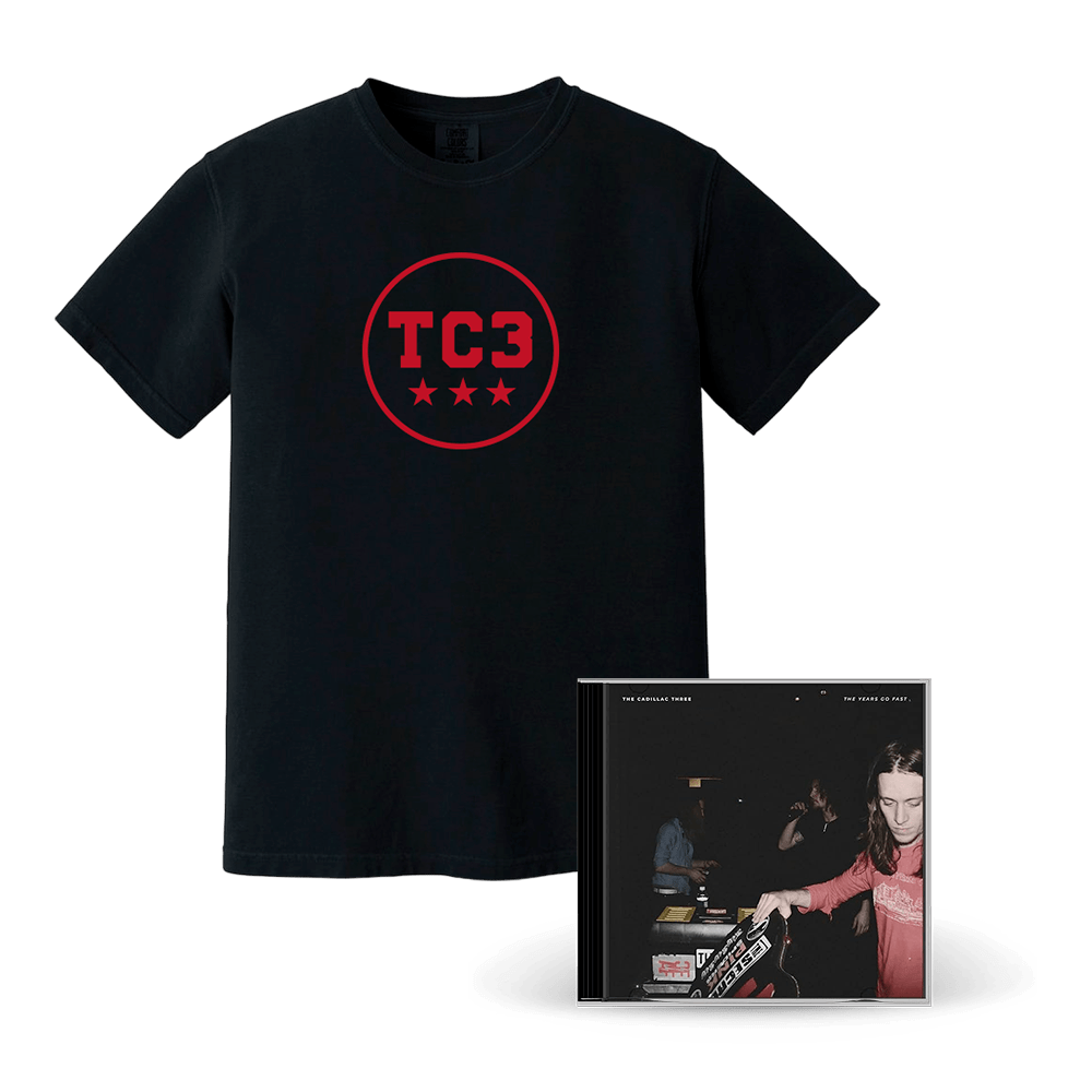 The Years Go Fast CD + 3 Star T-Shirt by The Cadillac Three
