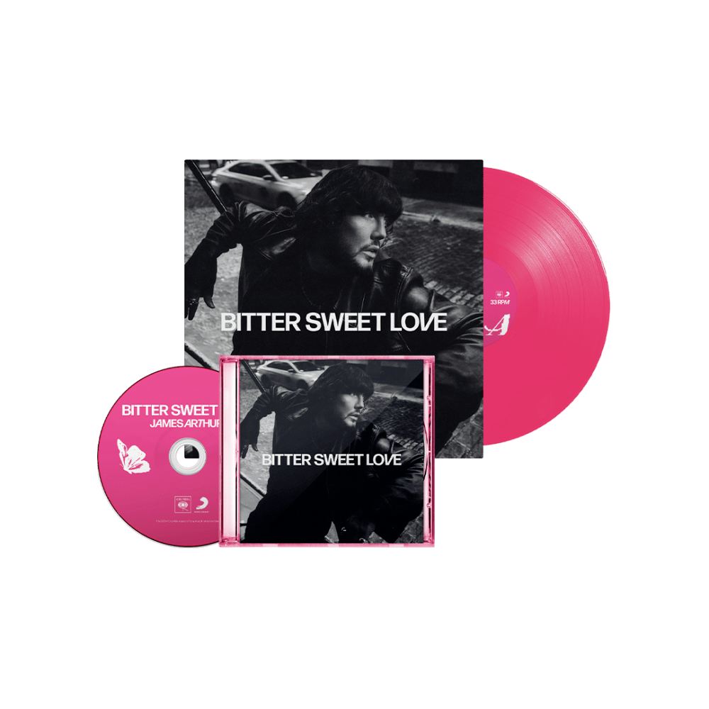 Bitter Sweet Love Pink Vinyl + CD by James Arthur
