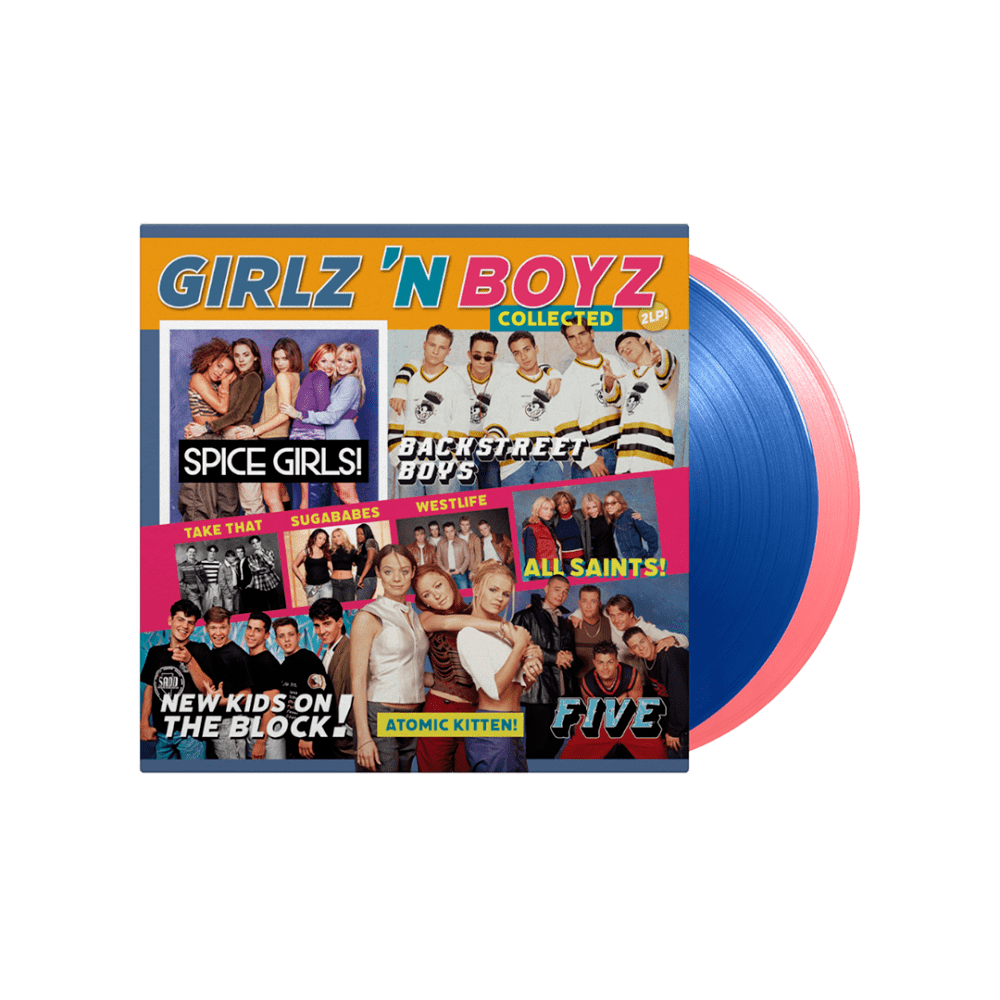 Girlz 'n Boyz Collected Blue & Pink Double Heavyweight Vinyl by Various Artists