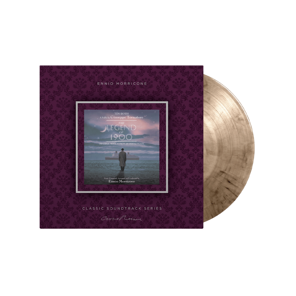 Legend Of 1900 Gold & Black Heavyweight Vinyl by Ennio Morricone