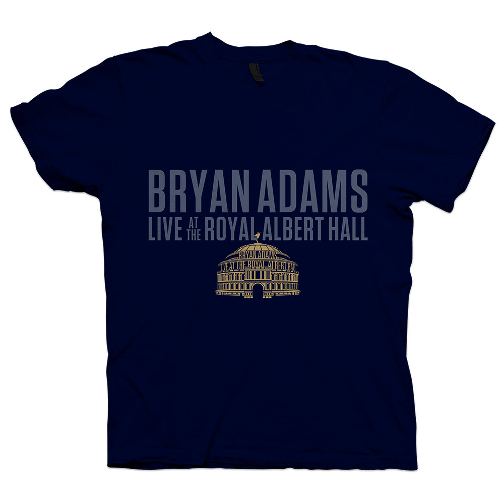 Navy T-Shirt by Bryan Adams