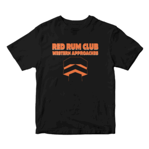 Western Approaches Black T-Shirt by Red Rum Club