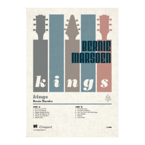 Kings - Limited Edition Numbered Lithographic Print by Bernie Marsden