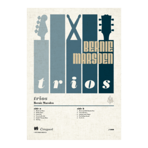 Trios - Limited Edition Numbered Lithographic Print by Bernie Marsden