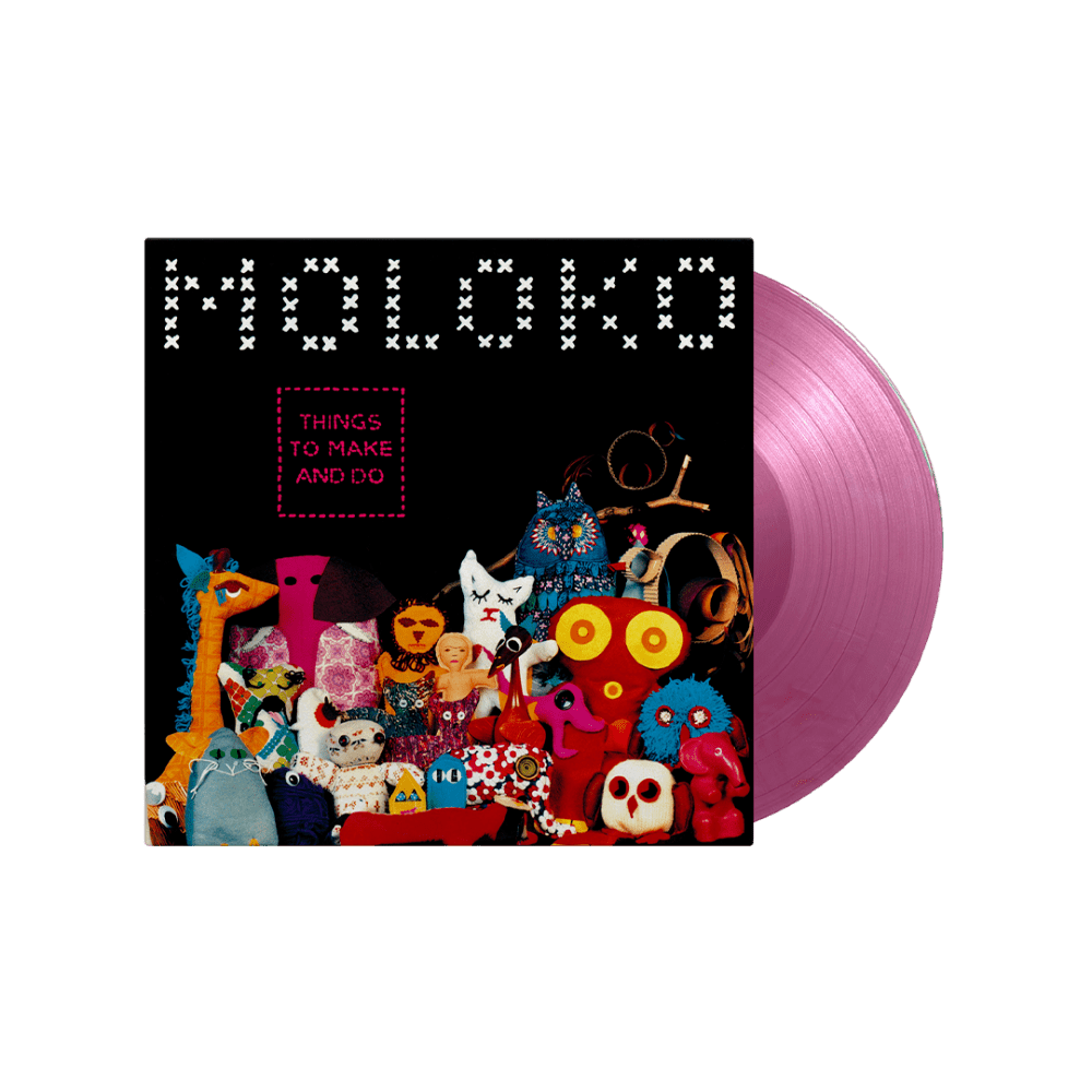 Things To Make And Do Purple & Red Marbled Double Heavyweight Vinyl by Moloko