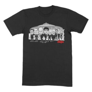 All The Heroes Caricature T-Shirt - Stranglers
