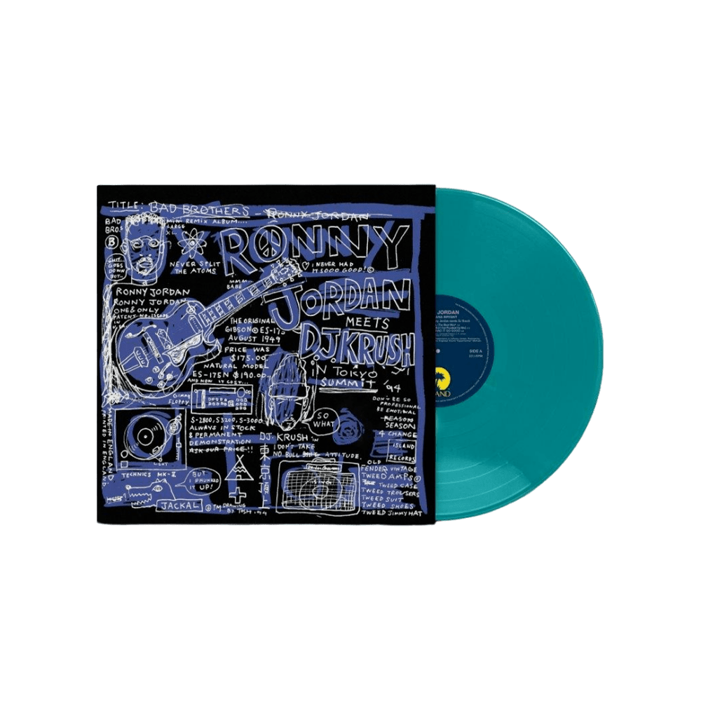 Bad Brothers Black History Month Turquoise Vinyl by Ronny Jordan Meets DJ Krush