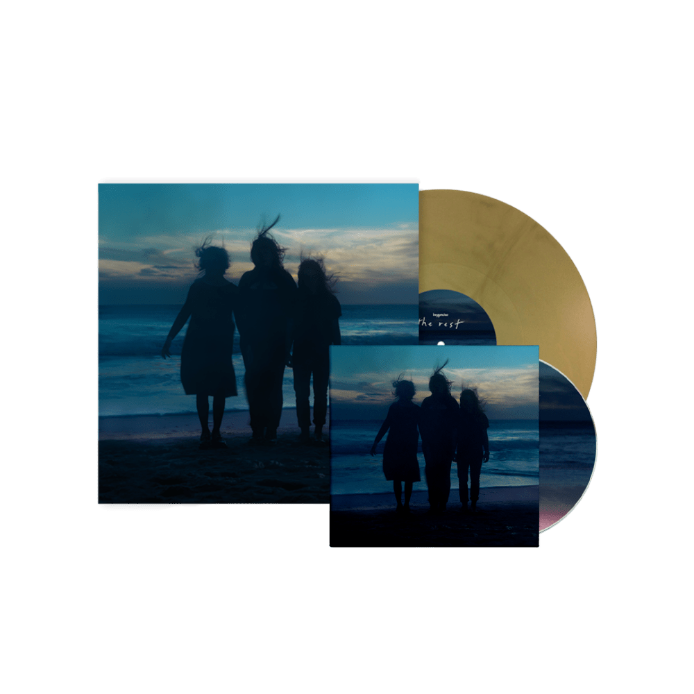 the rest metallic gold 10 Inch Vinyl + CD by boygenius
