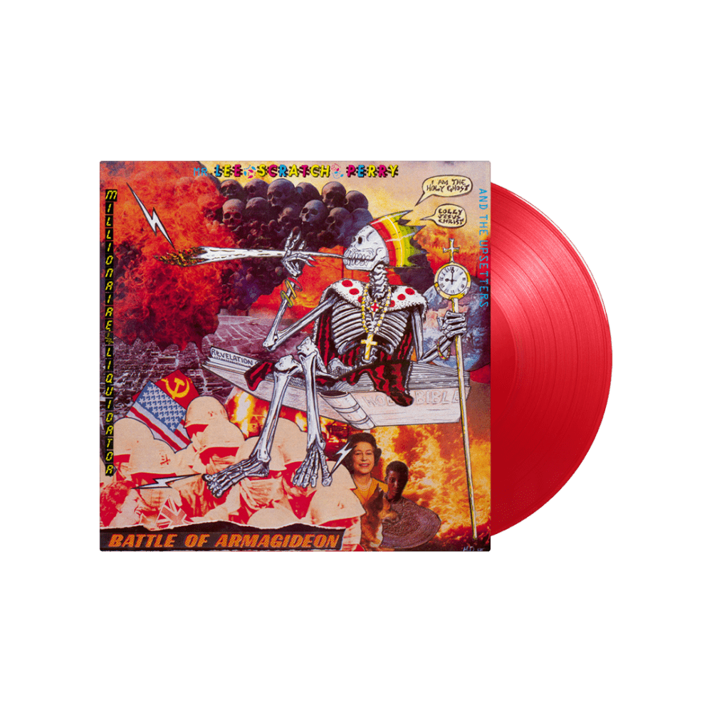 Battle Of Armagideon Red Heavyweight Vinyl by Lee 'Scratch' Perry