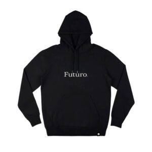 Futuro Hoodie (Black) by Bedrock Music