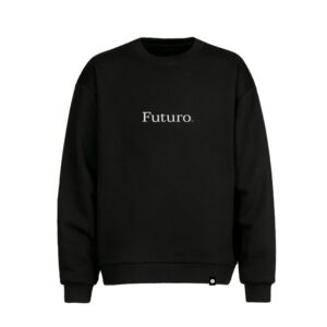 Futuro Sweatshirt (Black) by Bedrock Music