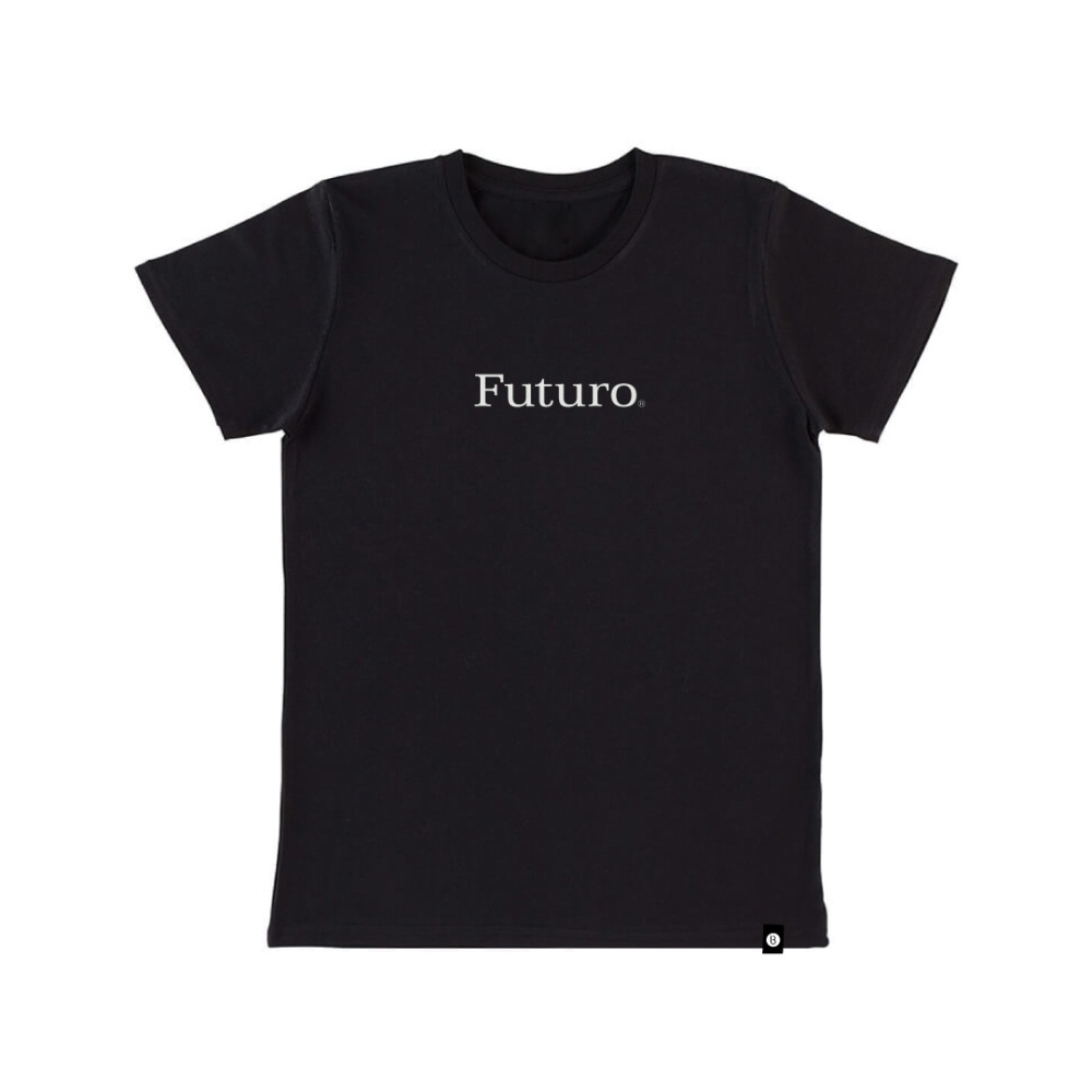 Futuro T-Shirt Ladies (Black) by Bedrock Music