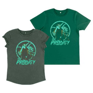 Prodigy Attack Mode Photo T-Shirt - Green (Mens & Womens Available) by The Prodigy