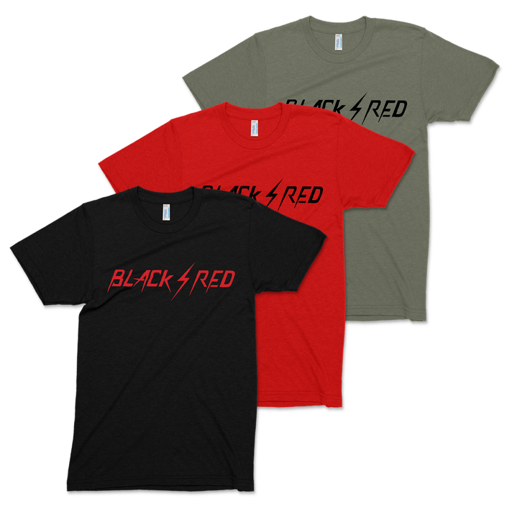 Black / Red T-Shirt by Feeder