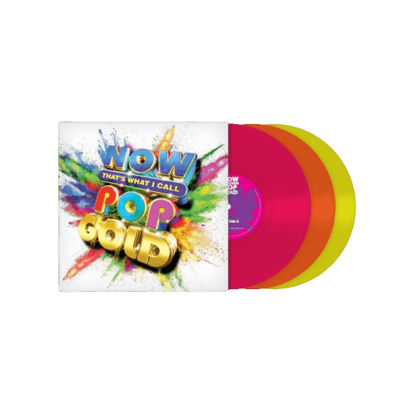 NOW That's What I Call Pop Gold Red, Orange, & Yellow Coloured Triple Vinyl - Various Artists
