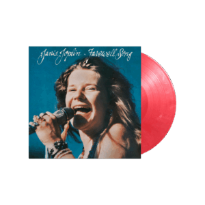 Farewell Song Red & White Marbled Heavyweight Vinyl by Janis Joplin