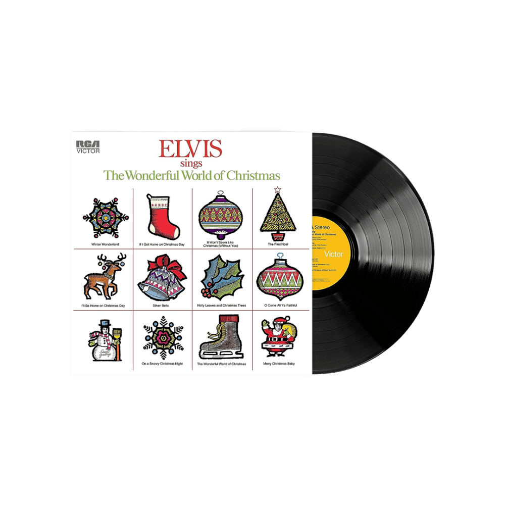 Elvis Sings The Wonderful World of Christmas Vinyl by Elvis Presley