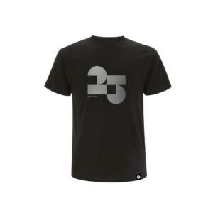 Bedrock 25 Mens T-Shirt (Black) by Bedrock Music