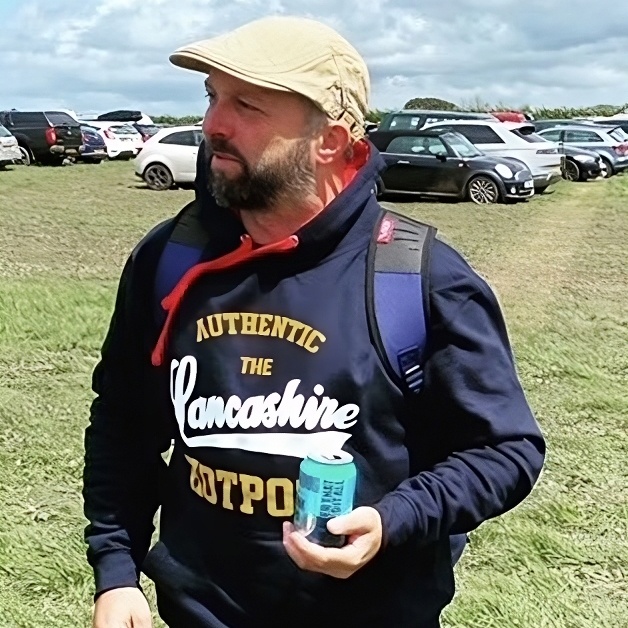 Navy Blue Hotpots Hoodie by The Lancashire Hotpots