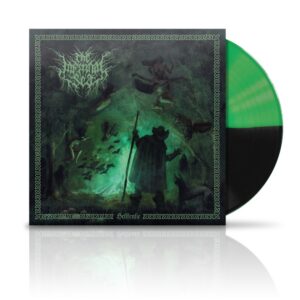 Hellfenlic Half Green Half Black Vinyl by The Infernal Sea